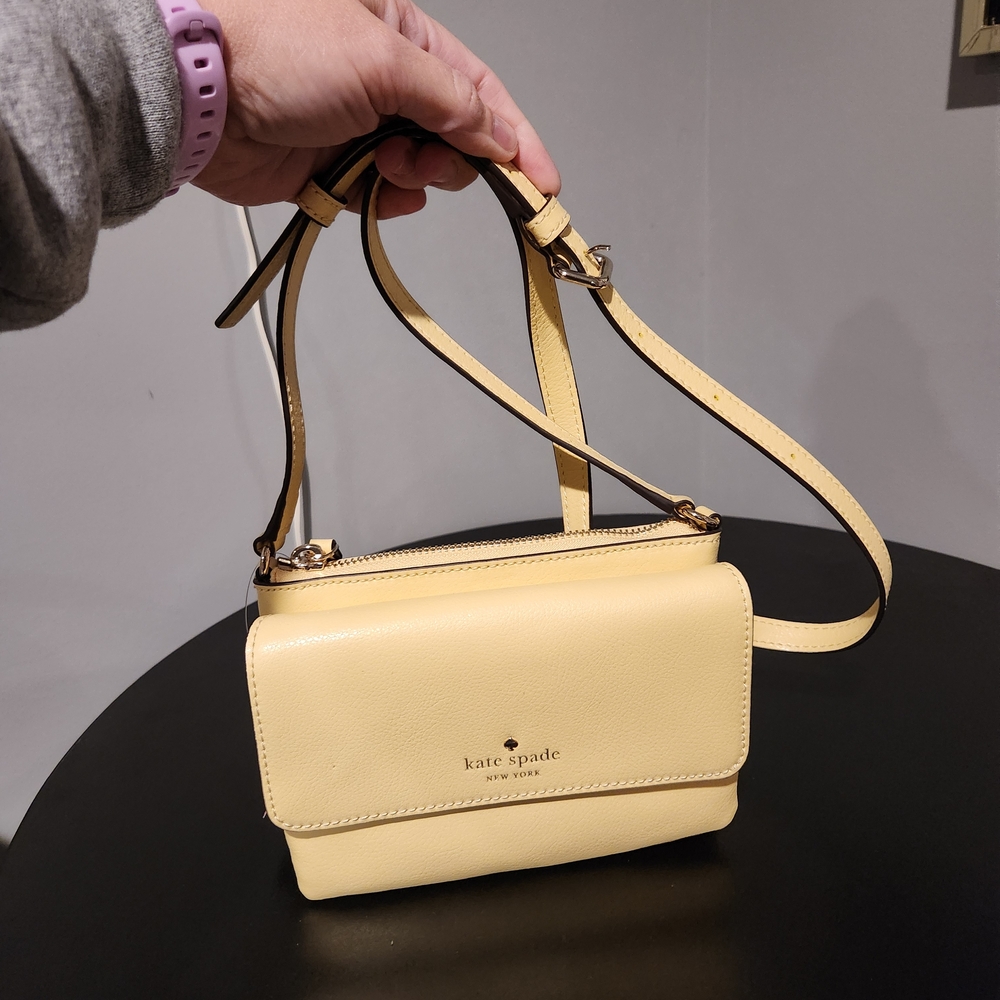 Kate Spade Karlee In Butter Crossbody Bag